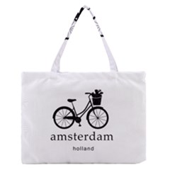 Amsterdam Medium Zipper Tote Bag by Valentinaart