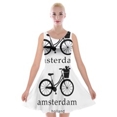 Amsterdam Velvet Skater Dress by Valentinaart