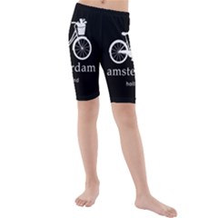 Amsterdam Kids  Mid Length Swim Shorts by Valentinaart