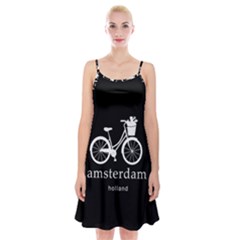 Amsterdam Spaghetti Strap Velvet Dress by Valentinaart