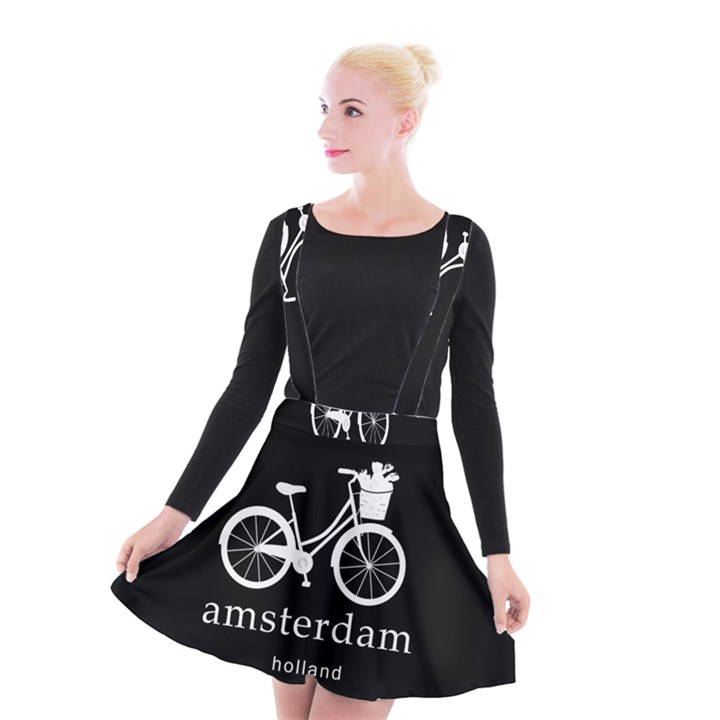 Amsterdam Suspender Skater Skirt