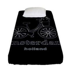 Amsterdam Fitted Sheet (single Size) by Valentinaart