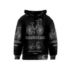 Amsterdam Kids  Zipper Hoodie by Valentinaart