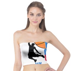 Basketball Is My Life Tube Top by Valentinaart