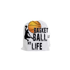 Basketball Is My Life Drawstring Pouches (xs)  by Valentinaart