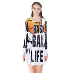 Basketball Is My Life Flare Dress by Valentinaart