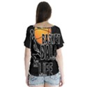 Basketball is my life Flutter Sleeve Top View2