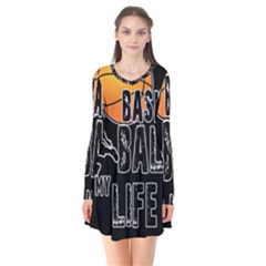 Basketball is my life Flare Dress