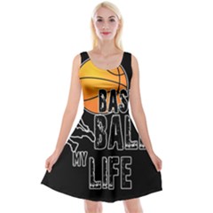 Basketball is my life Reversible Velvet Sleeveless Dress