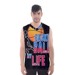 Basketball Is My Life Men s Basketball Tank Top by Valentinaart