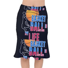 Basketball Is My Life Mermaid Skirt