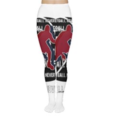 Basketball Never Stops Women s Tights by Valentinaart