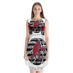 Basketball Never Stops Sleeveless Chiffon Dress   by Valentinaart