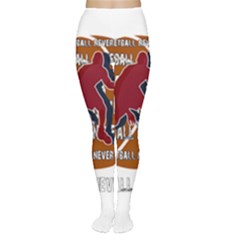 Basketball Never Stops Women s Tights by Valentinaart