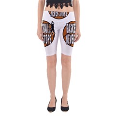 Basketball never stops Yoga Cropped Leggings