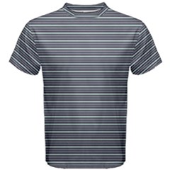 Decorative Lines Pattern Men s Cotton Tee by Valentinaart