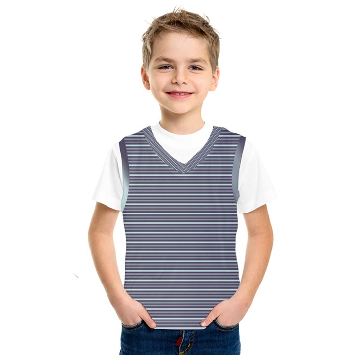 Decorative lines pattern Kids  SportsWear