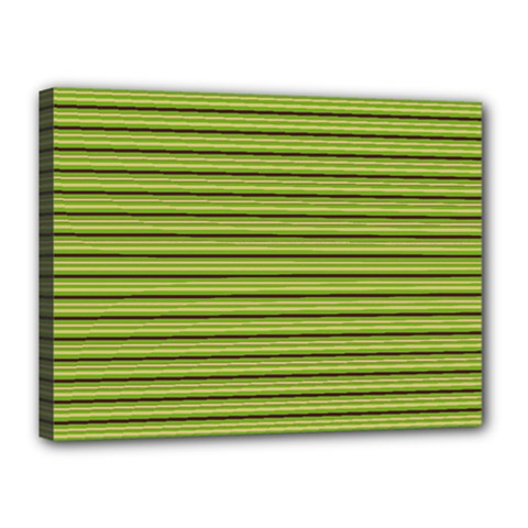 Decorative lines pattern Canvas 16  x 12 