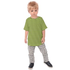 Decorative lines pattern Kids  Raglan Tee