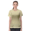 Decorative lines pattern Women s Sport Mesh Tee View1