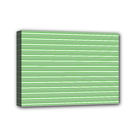 Decorative Lines Pattern Mini Canvas 7  X 5  by Valentinaart