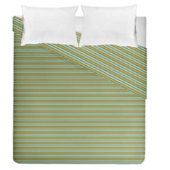 Decorative Line Pattern Duvet Cover Double Side (queen Size)