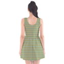 Decorative line pattern Scoop Neck Skater Dress View2