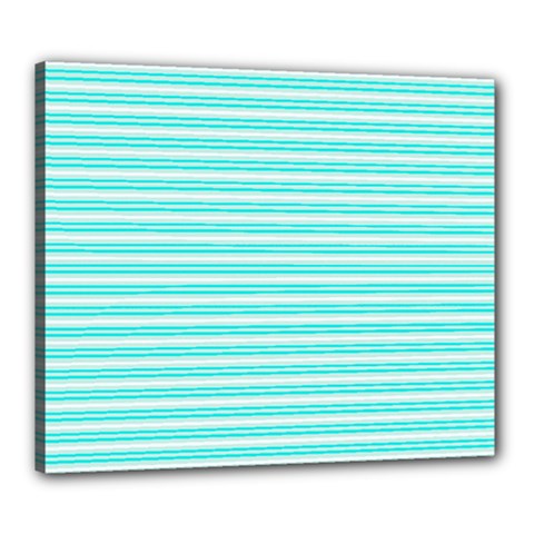 Decorative Line Pattern Canvas 24  X 20  by Valentinaart