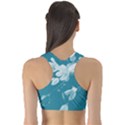 Autumn Crocus Blue Sports Bra View2