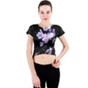 Autumn Crocus Crew Neck Crop Top View1