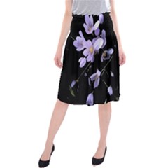 Autumn Crocus Midi Beach Skirt by DeneWestUK