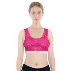 Pattern Sports Bra With Pocket by Valentinaart