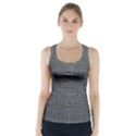 Pattern Racer Back Sports Top View1