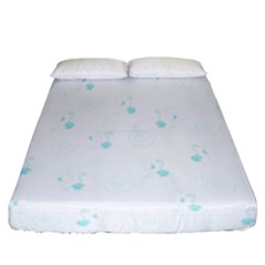 Pattern Fitted Sheet (California King Size)