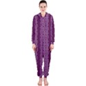 Pattern Hooded Jumpsuit (Ladies)  View1