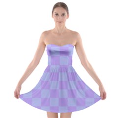 Pattern Strapless Bra Top Dress by Valentinaart