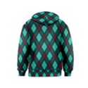 Plaid pattern Kids  Pullover Hoodie View2