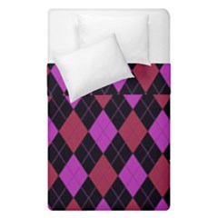 Plaid Pattern Duvet Cover Double Side (single Size) by Valentinaart