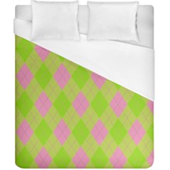 Plaid Pattern Duvet Cover (california King Size) by Valentinaart