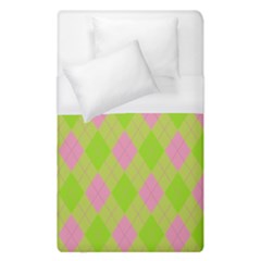 Plaid Pattern Duvet Cover (single Size) by Valentinaart