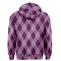 Plaid pattern Men s Zipper Hoodie View2