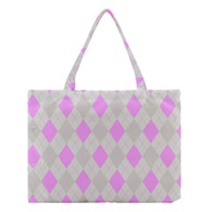 Plaid Pattern Medium Tote Bag