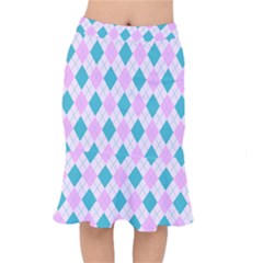 Plaid Pattern Mermaid Skirt