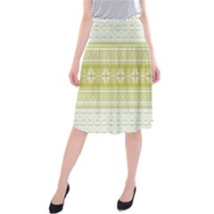 Pattern Midi Beach Skirt