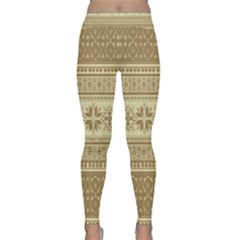 Pattern Classic Yoga Leggings by Valentinaart