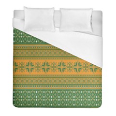 Pattern Duvet Cover (full/ Double Size) by Valentinaart