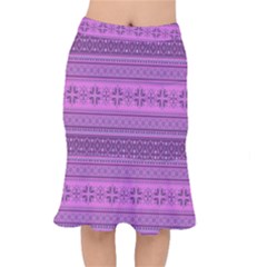 Pattern Mermaid Skirt