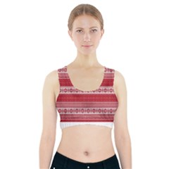 Pattern Sports Bra With Pocket by Valentinaart