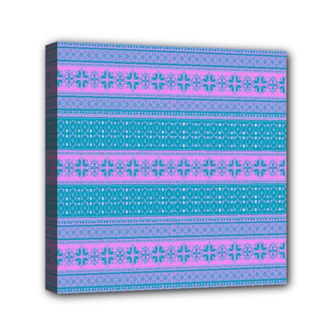 Pattern Mini Canvas 6  X 6  by Valentinaart