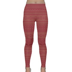 Pattern Classic Yoga Leggings by Valentinaart